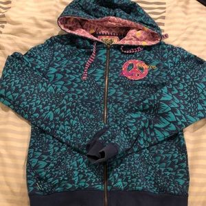 Billabong zip up hoodie